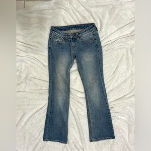Wide legged j galt  stonewashed blue jeans size small fits 5-6